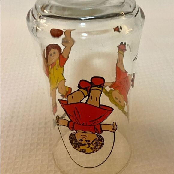 Cabbage Patch Kids Child's Juice Tumbler Drinking Glass Cup Vintage 1984 - Picture 5 of 12